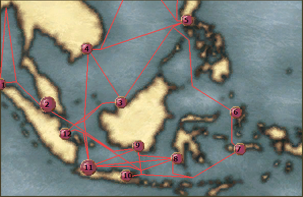 06 大航海時代iv 攻略 東南アジア地図 シミュレーションゲーム手探り攻略ブログ